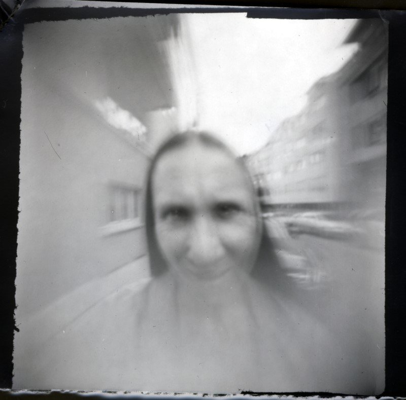 Camera Obscura Selbstportrait