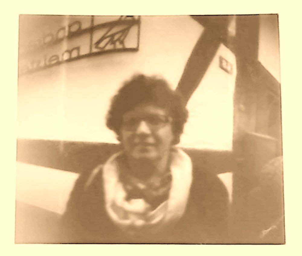Selfies mit der Lochkamera, portrait mit camera obscura-